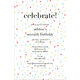 Confetti Invitations Image 3 of 5
